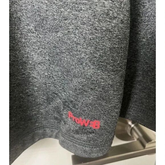 SPYDER Size MEDIUM 1/4 zip Sweatshirt Stretch-Pullover gray NEW - Picture 12 of 12